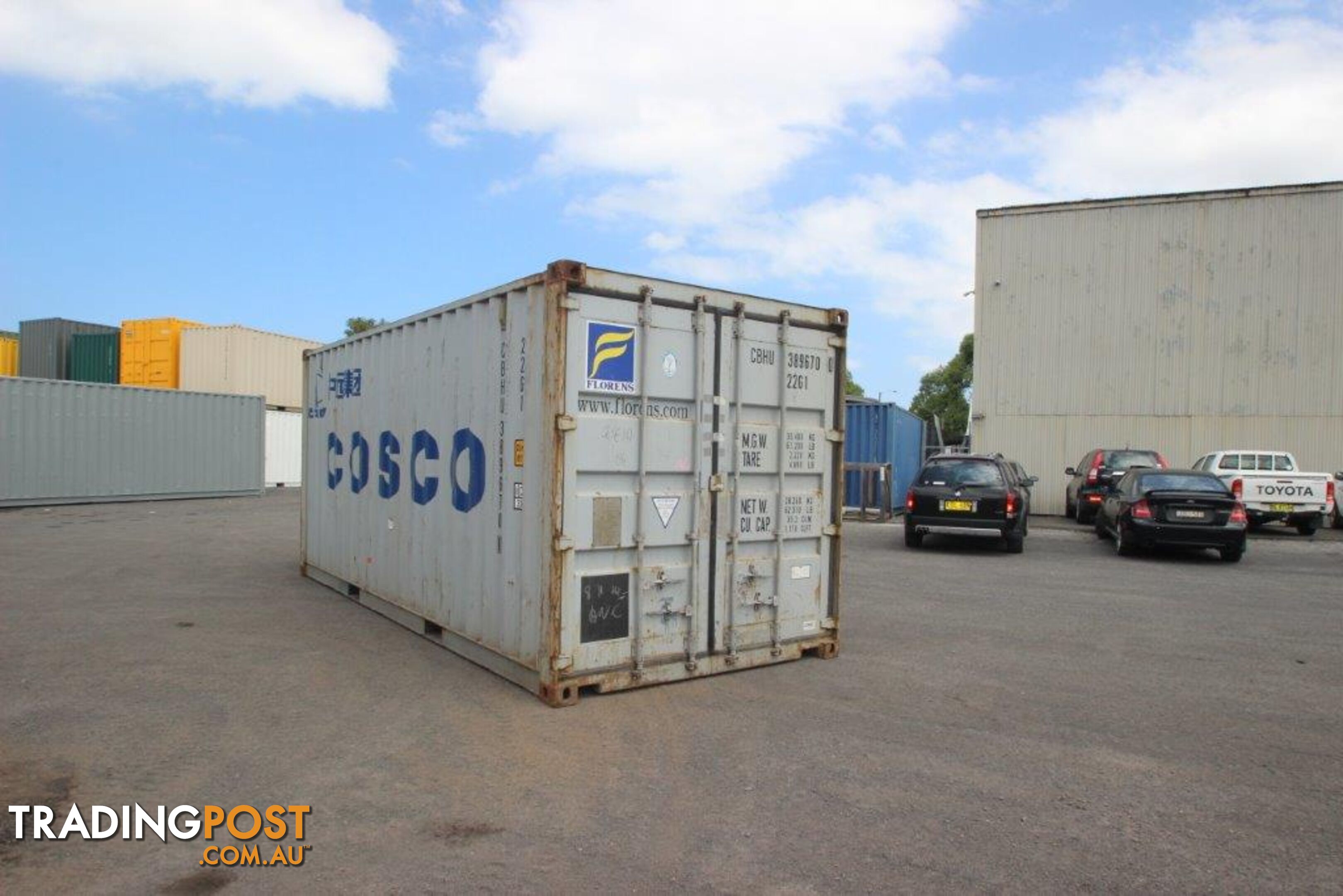 Used 20ft Shipping Containers Margaret River - From $2800 + GST