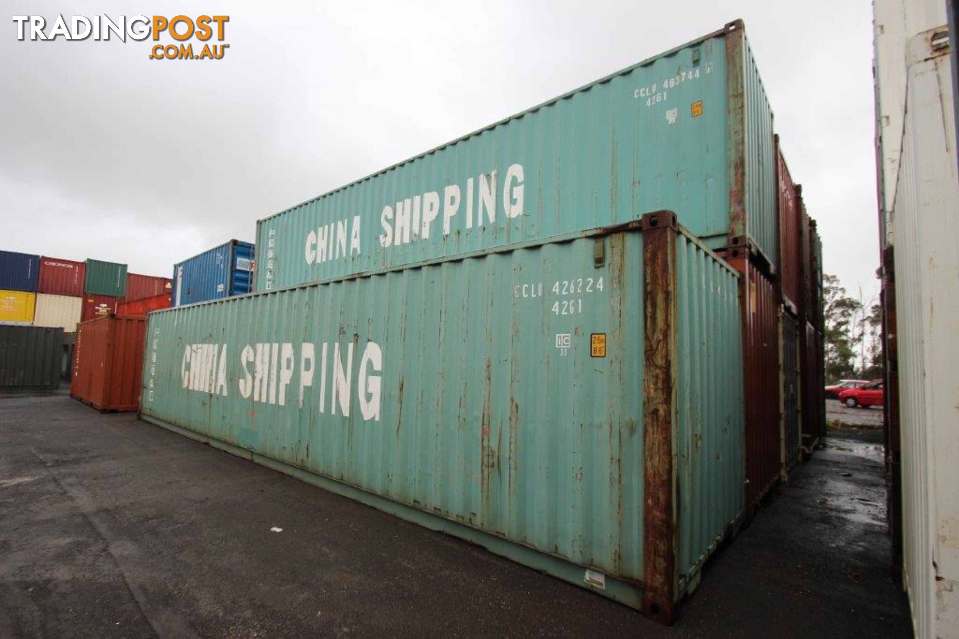 Used 40ft Shipping Containers Toronto - From $3990 + GST