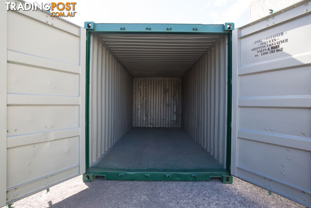 Refurbished Painted 20ft Shipping Containers Hervey Bay - From $3900 + GST