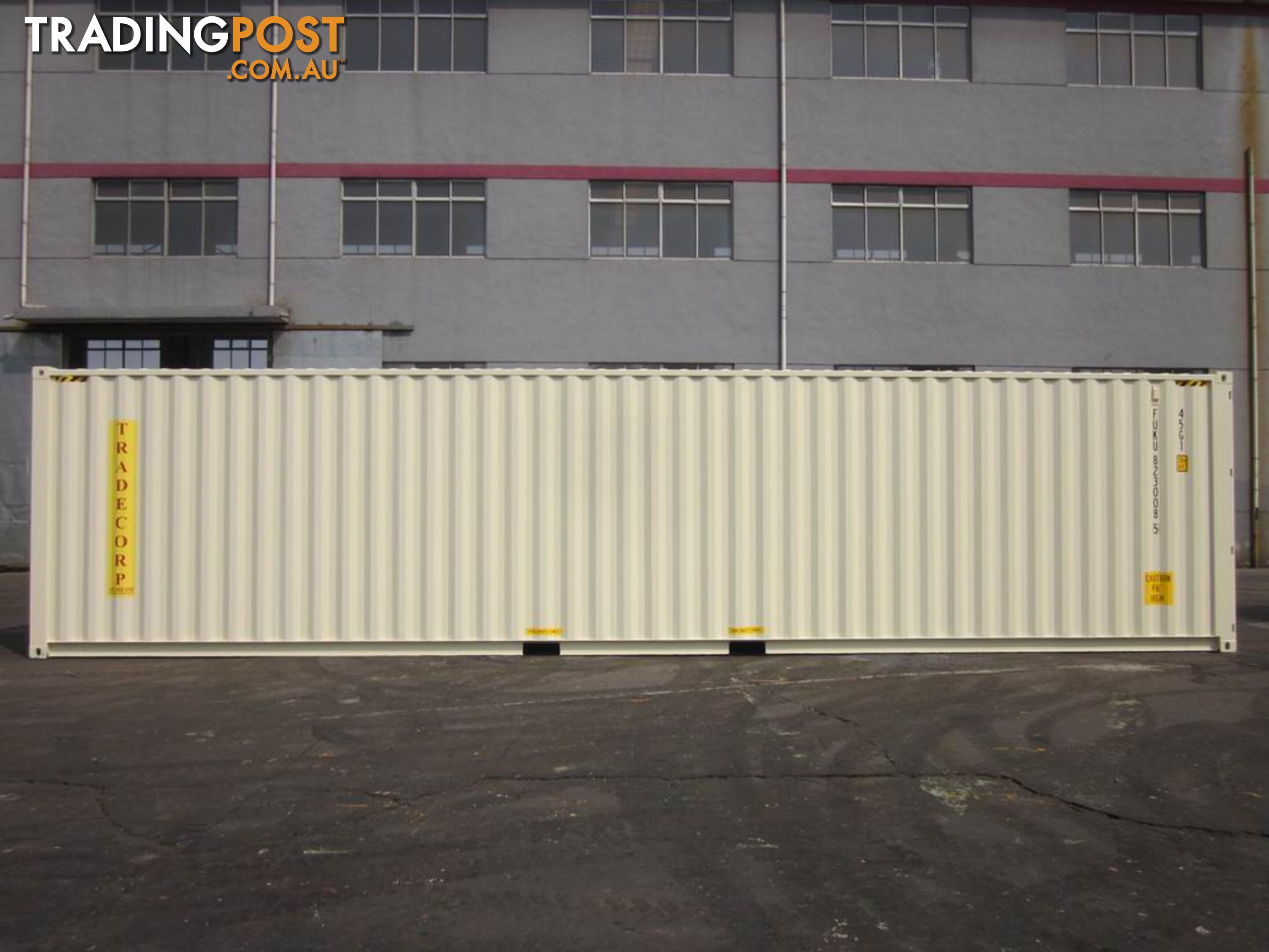 New 40ft High Cube Shipping Containers Ipswich - From $7900 + GST