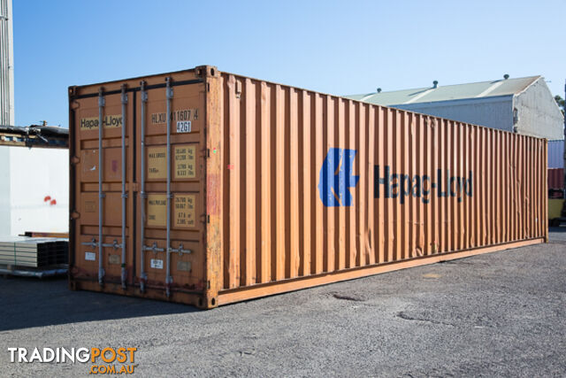 Used 40ft Shipping Containers Traralgon - From $3100 + GST