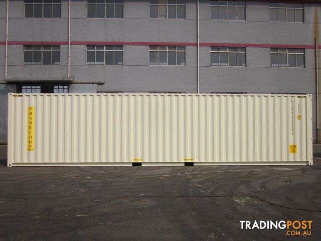 New 40ft High Cube Shipping Containers Ballina - From $7150 + GST