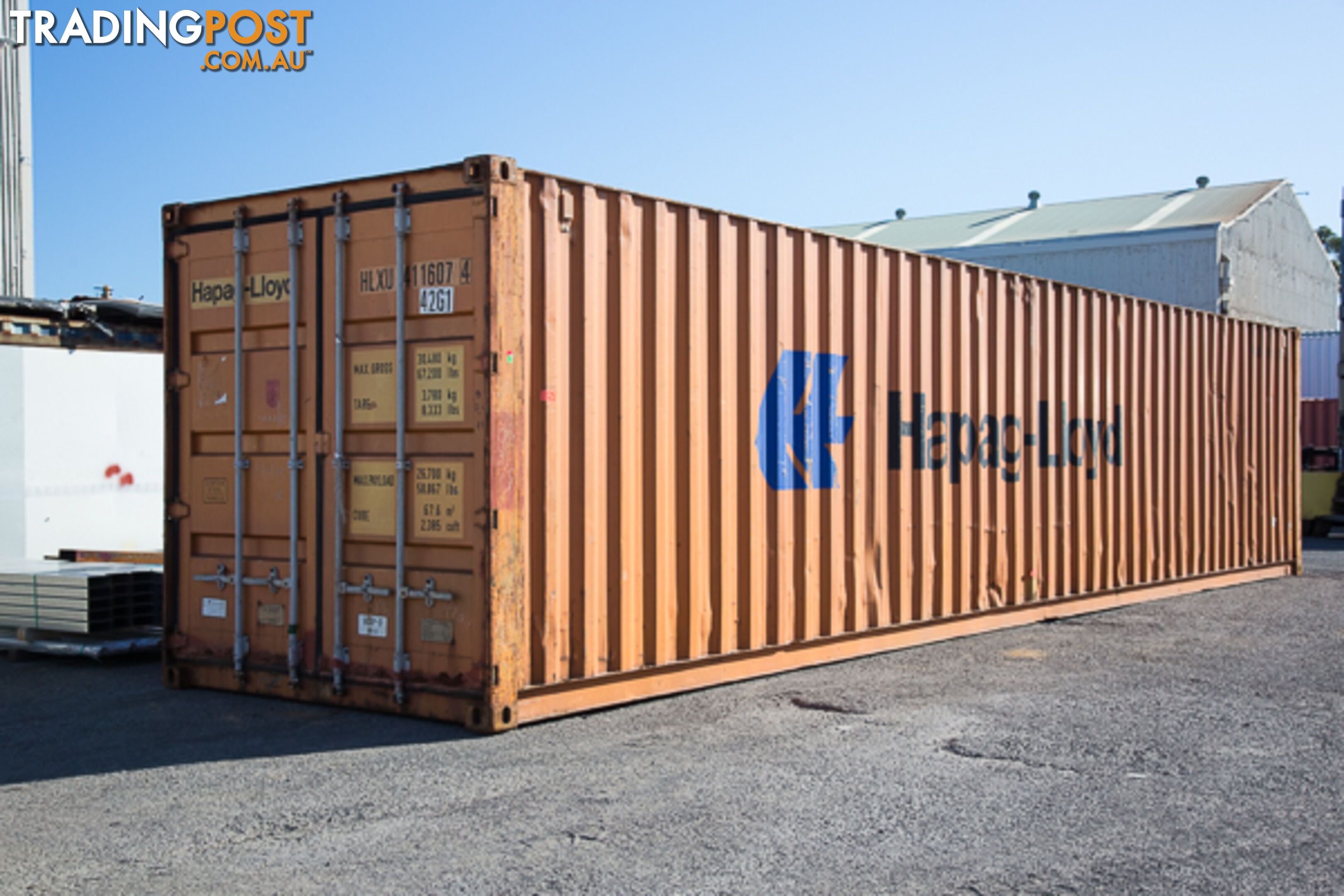 Used 40ft Shipping Containers Whyalla - From $3950 + GST