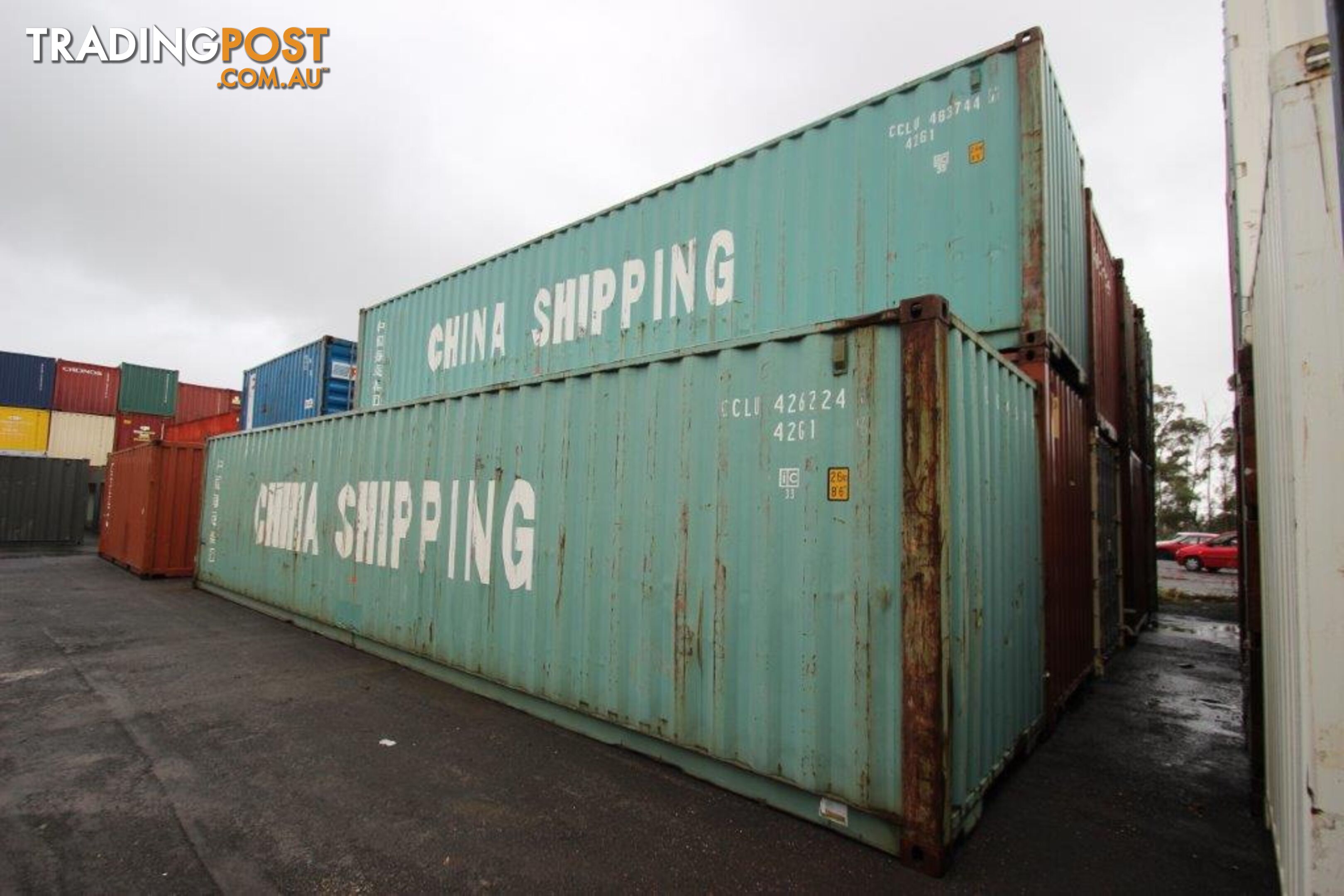 Used 40ft Shipping Containers Clifton - From $3150 + GST