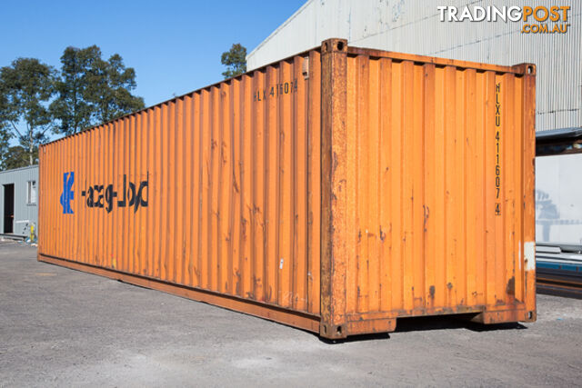 Used 40ft Shipping Containers Clifton - From $3150 + GST