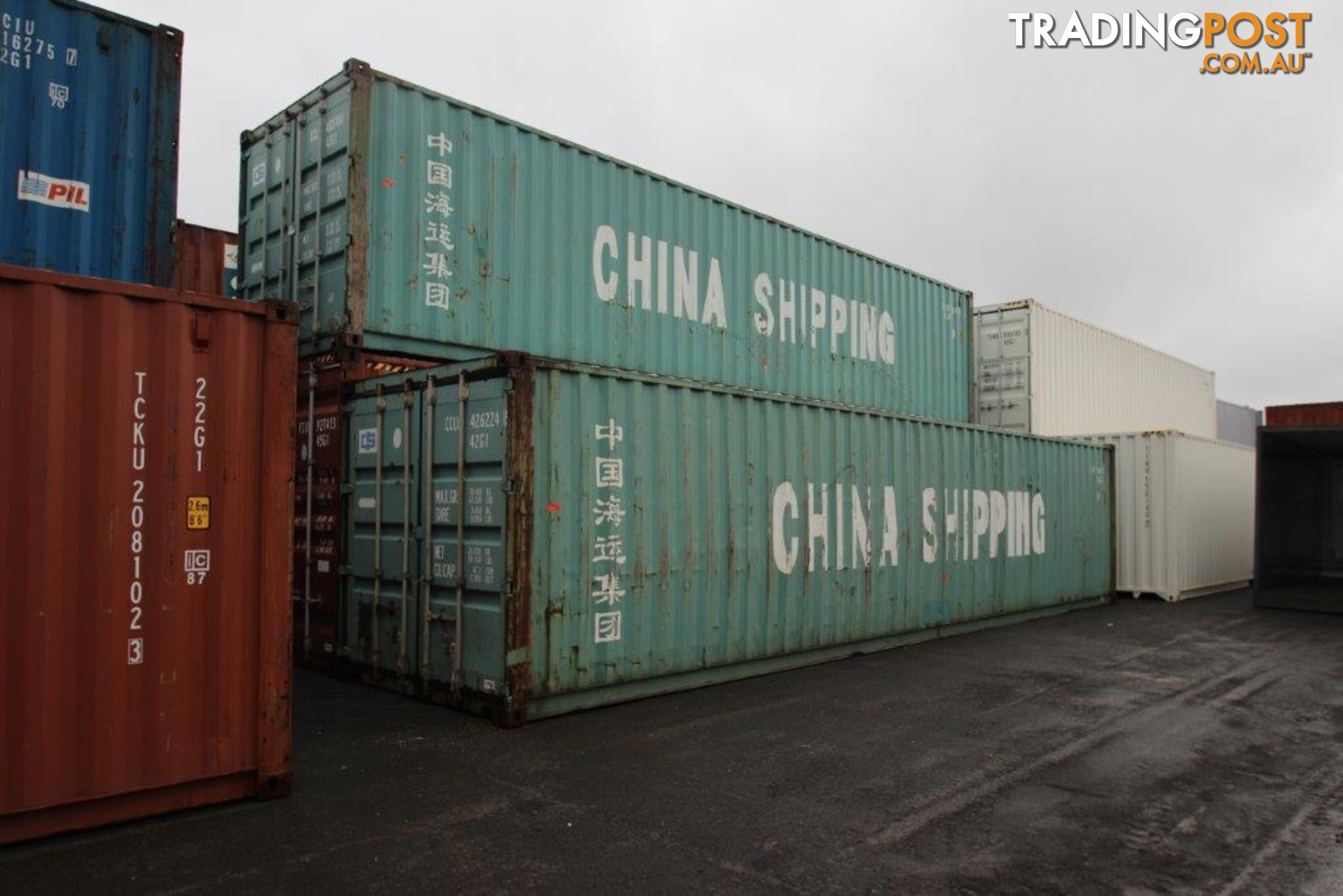 Used 40ft Shipping Containers Clifton - From $3150 + GST