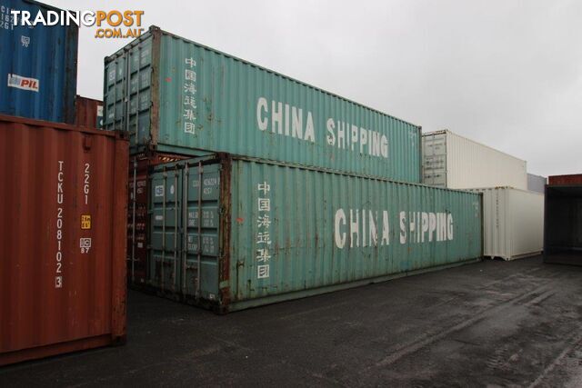 Used 40ft Shipping Containers Clifton - From $3150 + GST