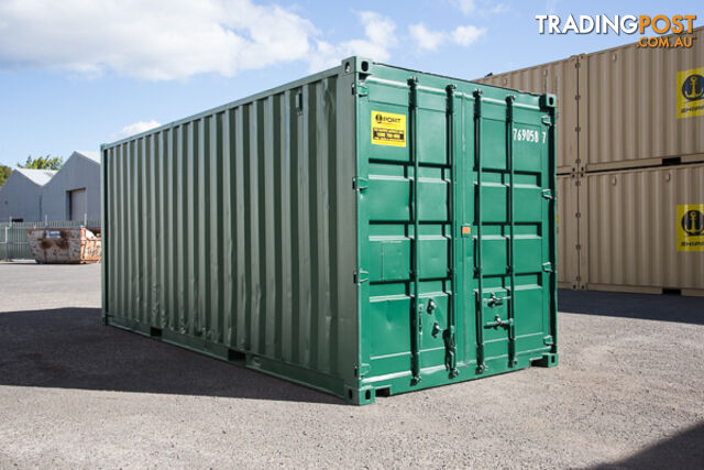 Refurbished Painted 20ft Shipping Containers Werribee - From $3850 + GST