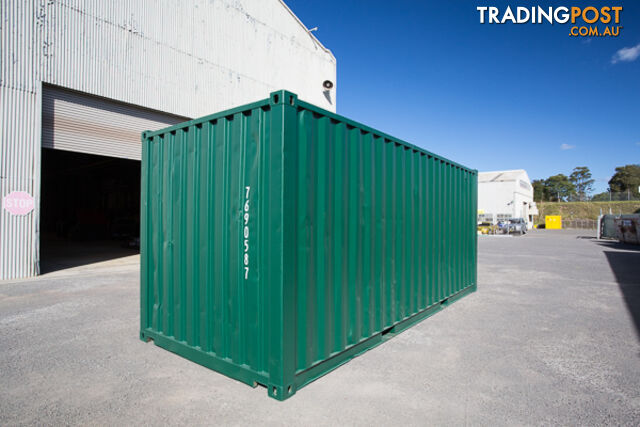 Refurbished Painted 20ft Shipping Containers Ipswich - From $3900 + GST