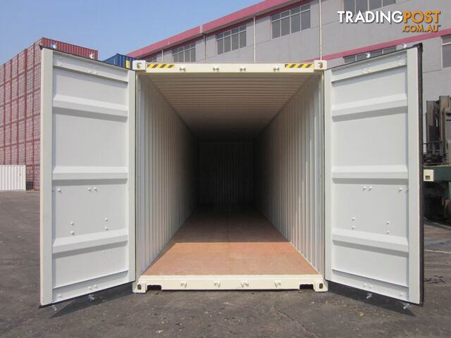 New 40ft High Cube Shipping Containers Leongatha - From $7100 + GST