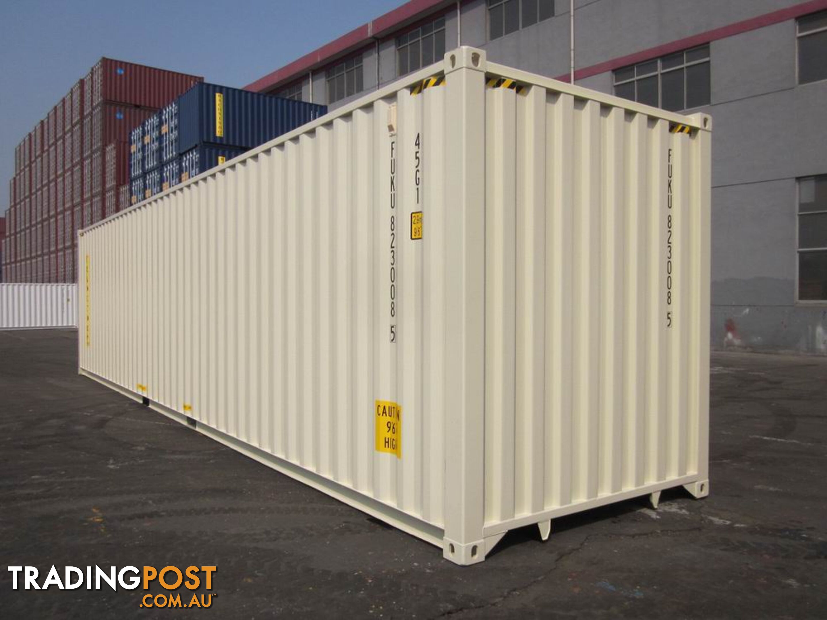 New 40ft High Cube Shipping Containers Leongatha - From $7100 + GST