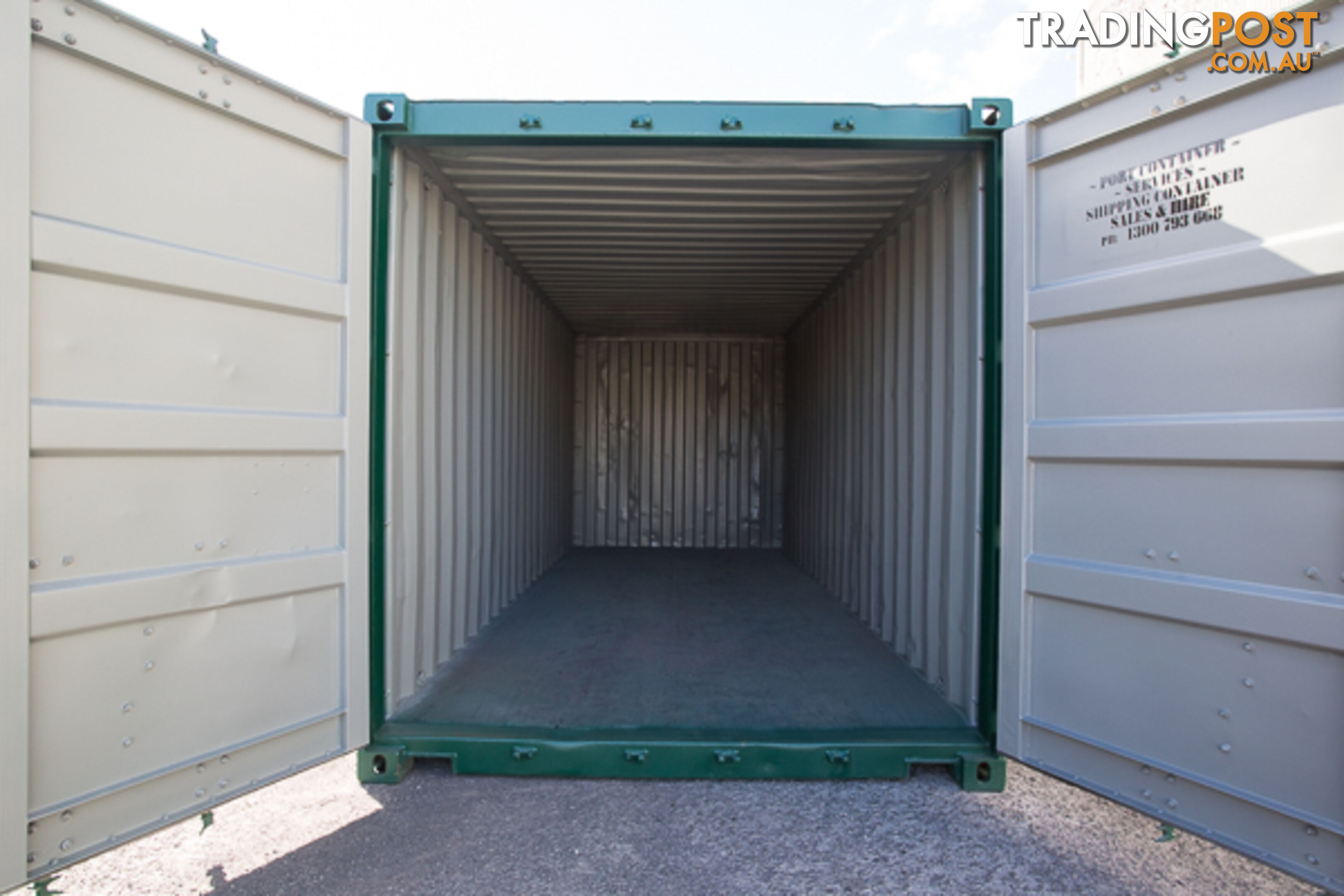 Refurbished Painted 20ft Shipping Containers Seaham - From $4350 + GST