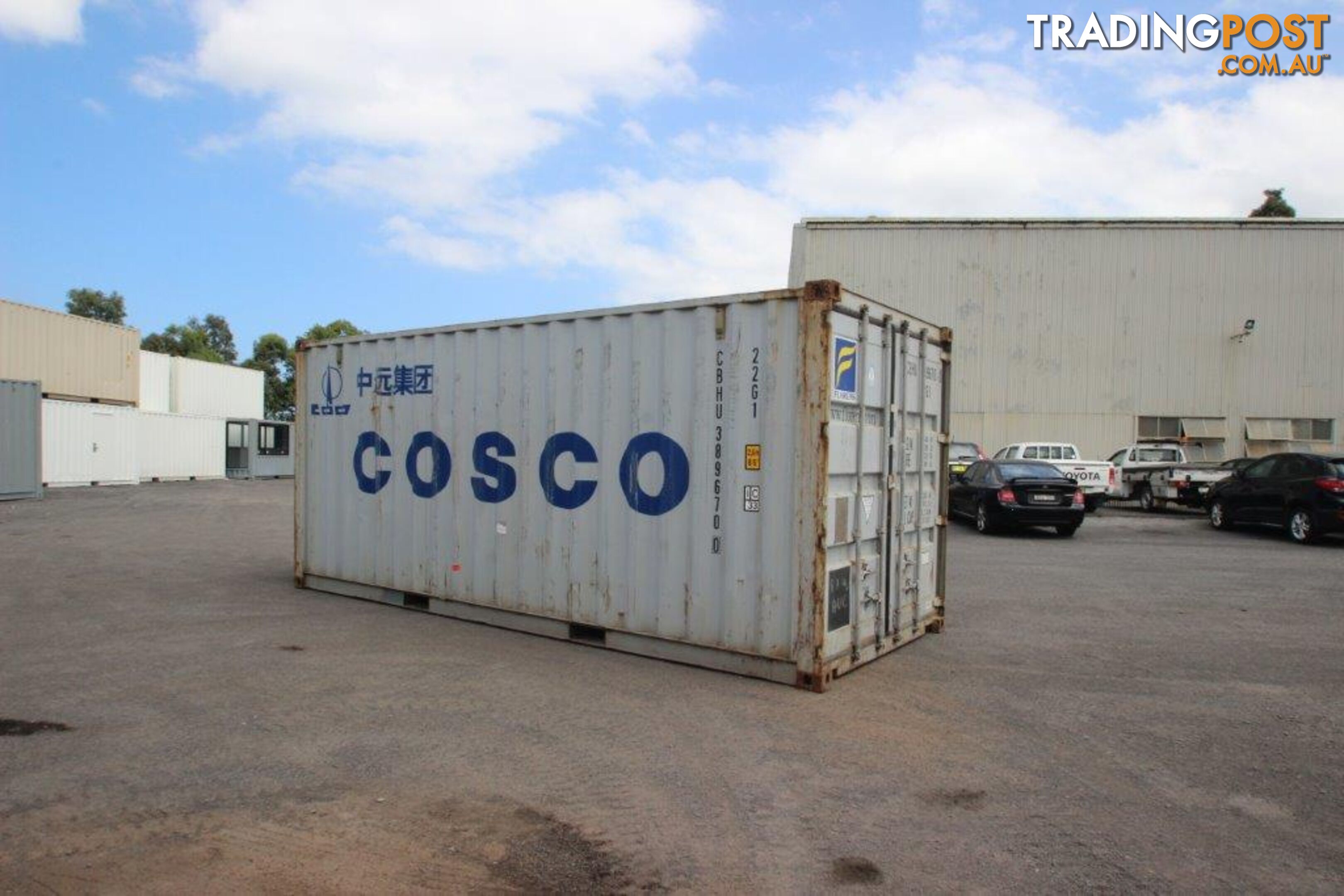 Used 20ft Shipping Containers Morwell - From $2850 + GST