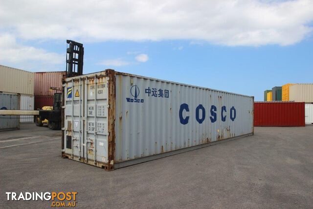 Used 40ft Shipping Containers Port Lincoln - From $3950 + GST