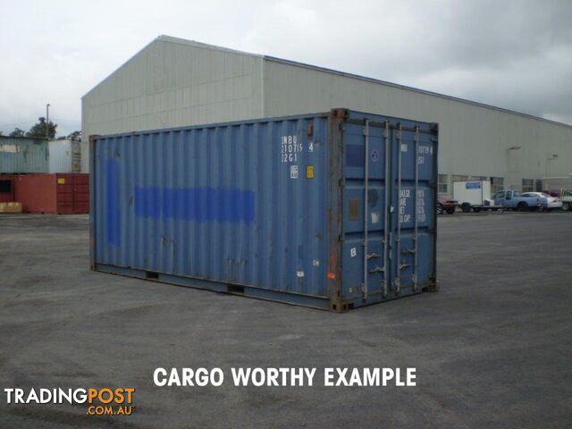 Used 20ft Shipping Containers Goolwa - From $3500 + GST