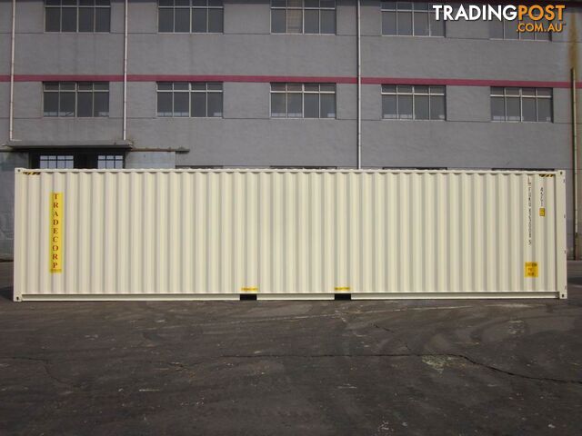 New 40ft High Cube Shipping Containers Busselton - From $8500 + GST