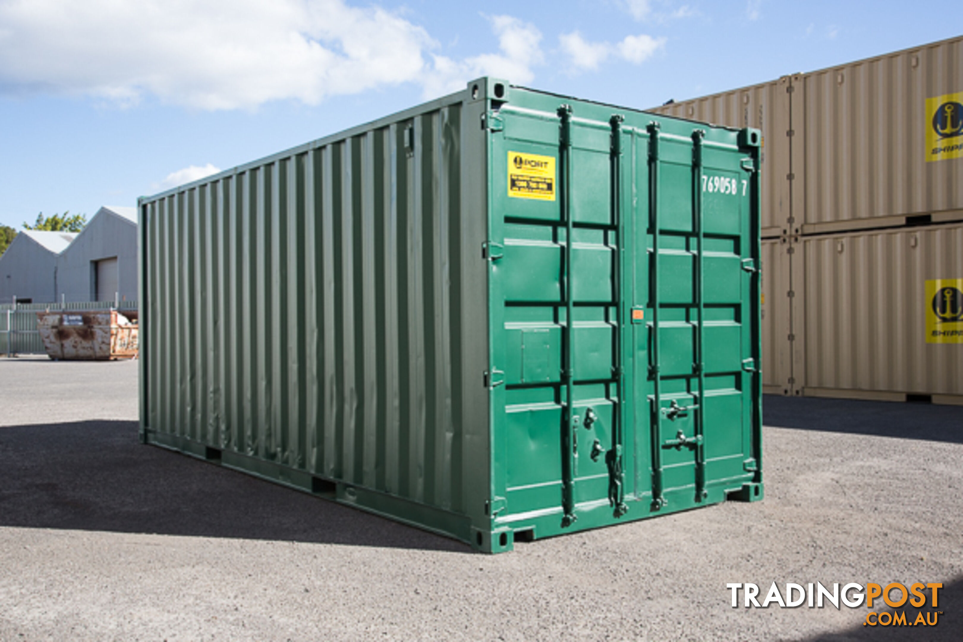 Refurbished Painted 20ft Shipping Containers Picton - From $3950 + GST