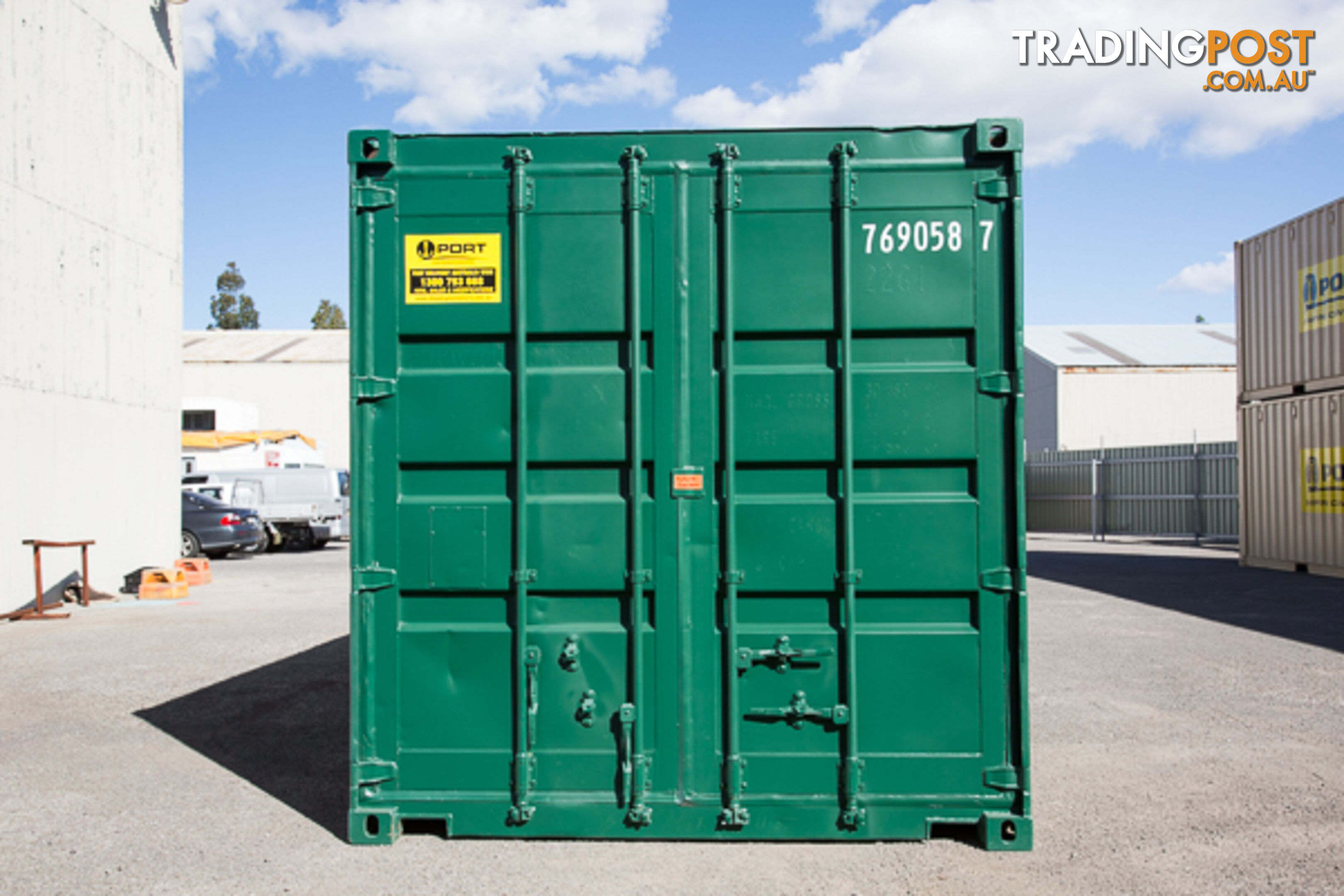 Refurbished Painted 20ft Shipping Containers Gawler - From $4500 + GST