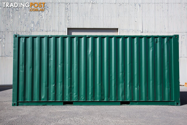 Refurbished Painted 20ft Shipping Containers Gawler - From $4500 + GST