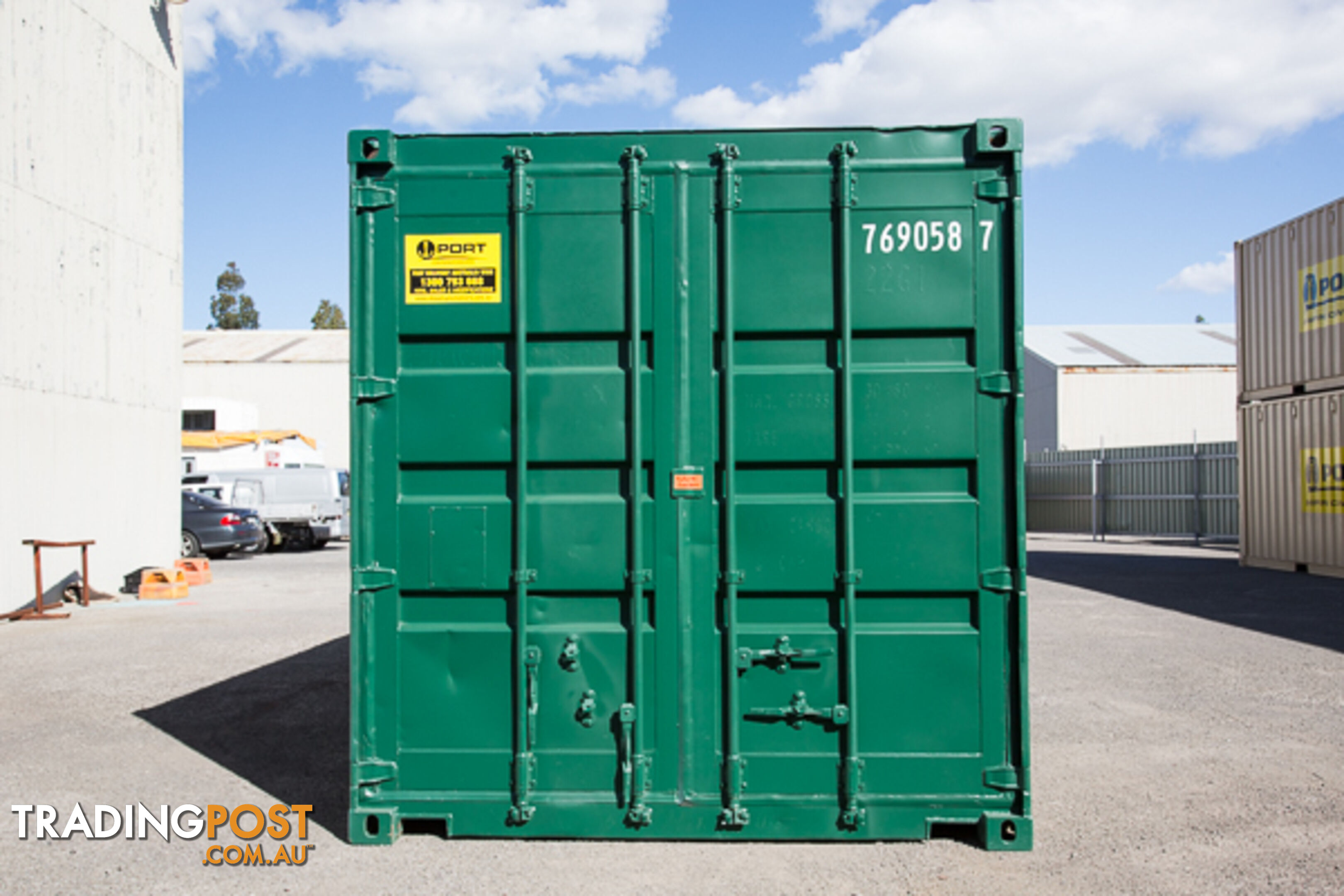 Refurbished Painted 20ft Shipping Containers Bendigo - From $3850 + GST