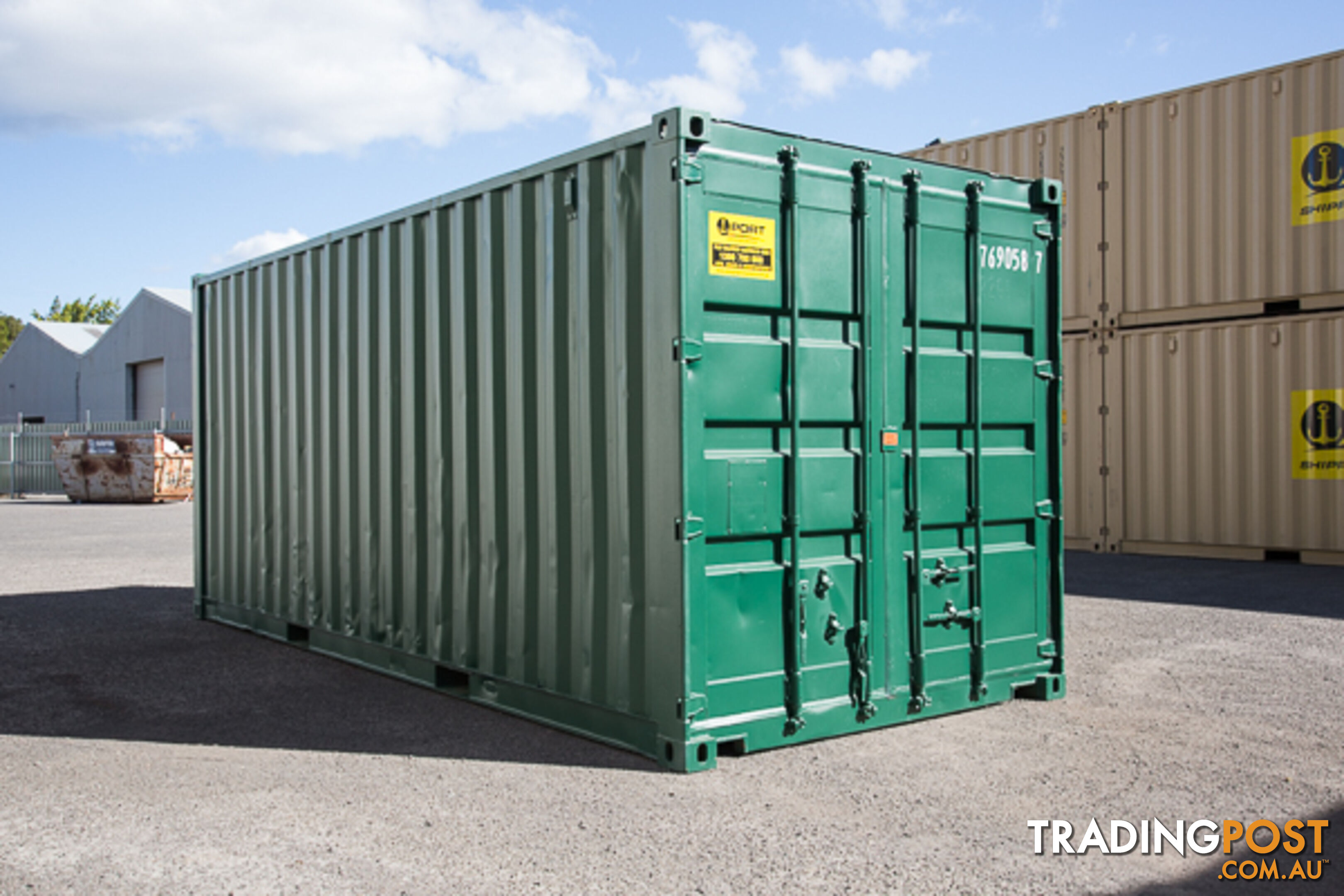 Refurbished Painted 20ft Shipping Containers Bendigo - From $3850 + GST