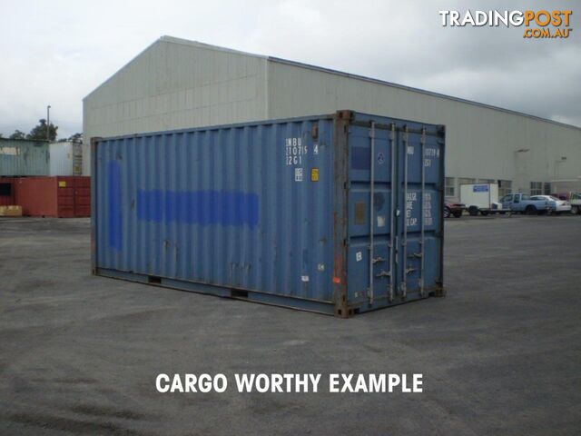 Used 20ft Shipping Containers Gympie - From $2900 + GST