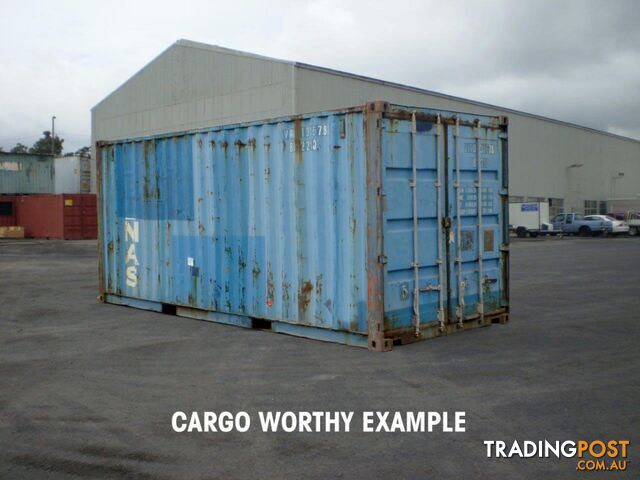 Used 20ft Shipping Containers Gympie - From $2900 + GST