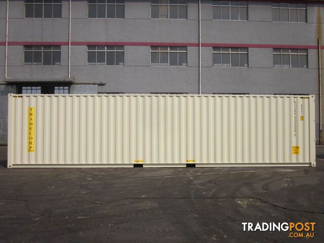New 40ft High Cube Shipping Containers Bega - From $7150 + GST
