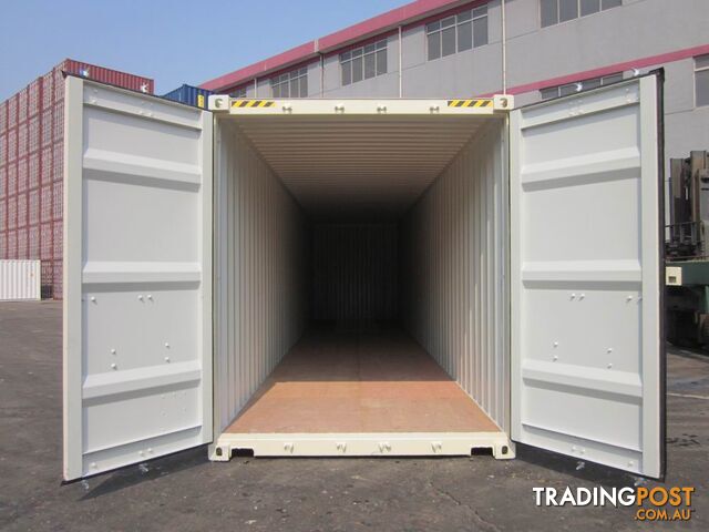 New 40ft High Cube Shipping Containers Healesville - From $7100 + GST