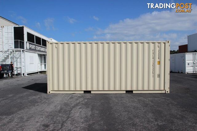 New 20ft Shipping Containers Bundaberg - From $6550 + GST