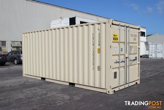 New 20ft Shipping Containers Heathcote - From $6450 + GST