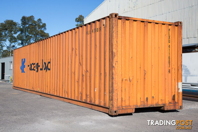 Used 40ft Shipping Containers Busselton - From $3190 + GST