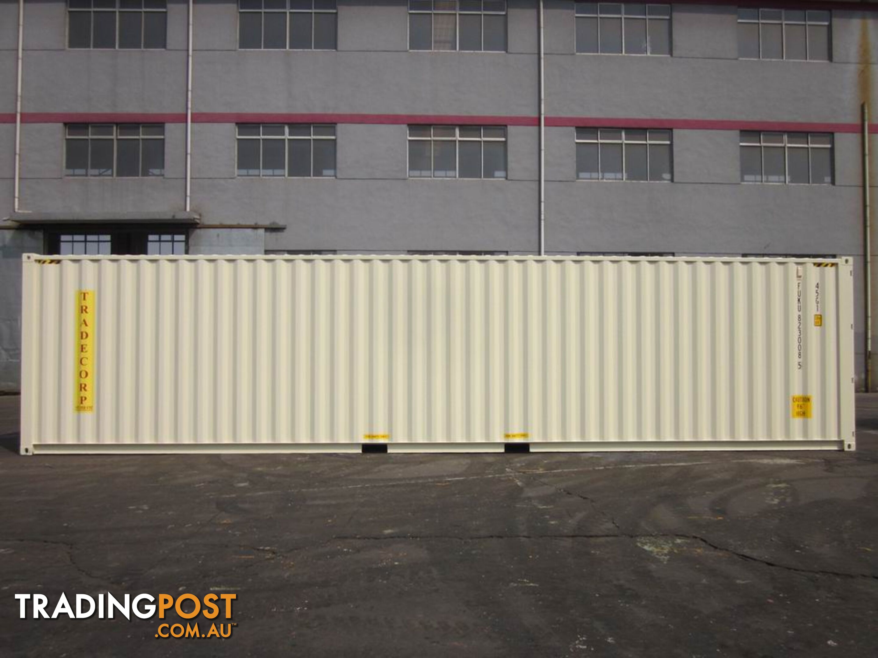 New 40ft High Cube Shipping Containers Beresfield - From $7950 + GST