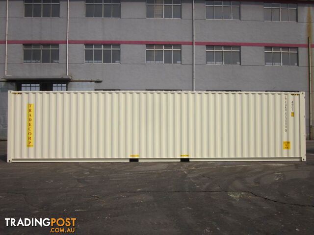 New 40ft High Cube Shipping Containers Beresfield - From $7950 + GST