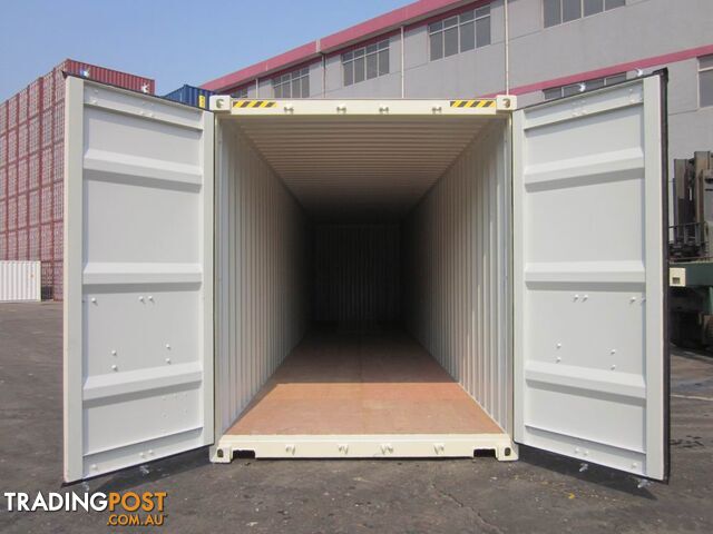 New 40ft High Cube Shipping Containers Bowra - From $7150 + GST