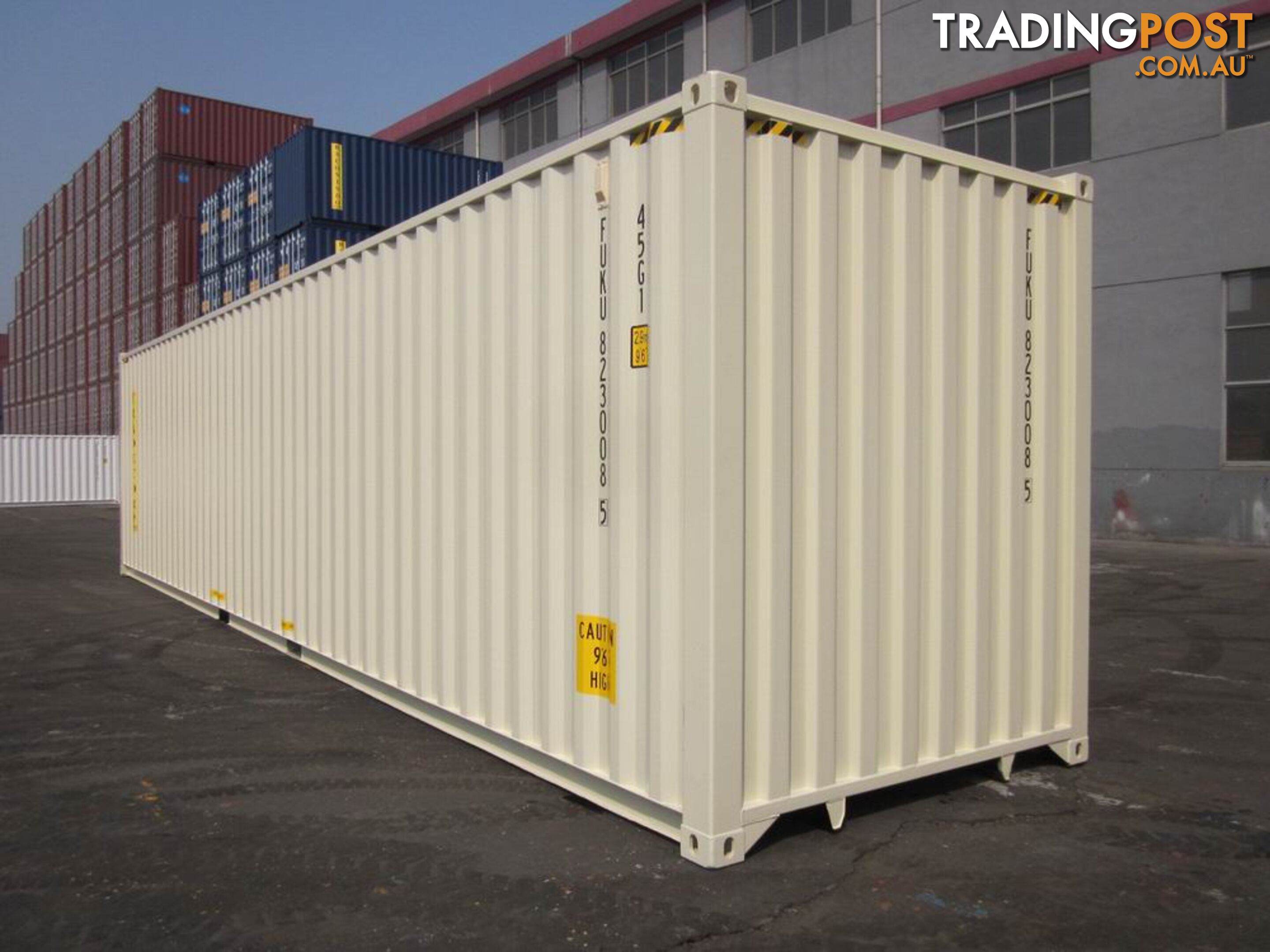 New 40ft High Cube Shipping Containers Bowra - From $7150 + GST