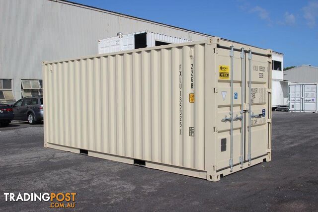 New 20ft Shipping Containers Maitland - From $6850 + GST