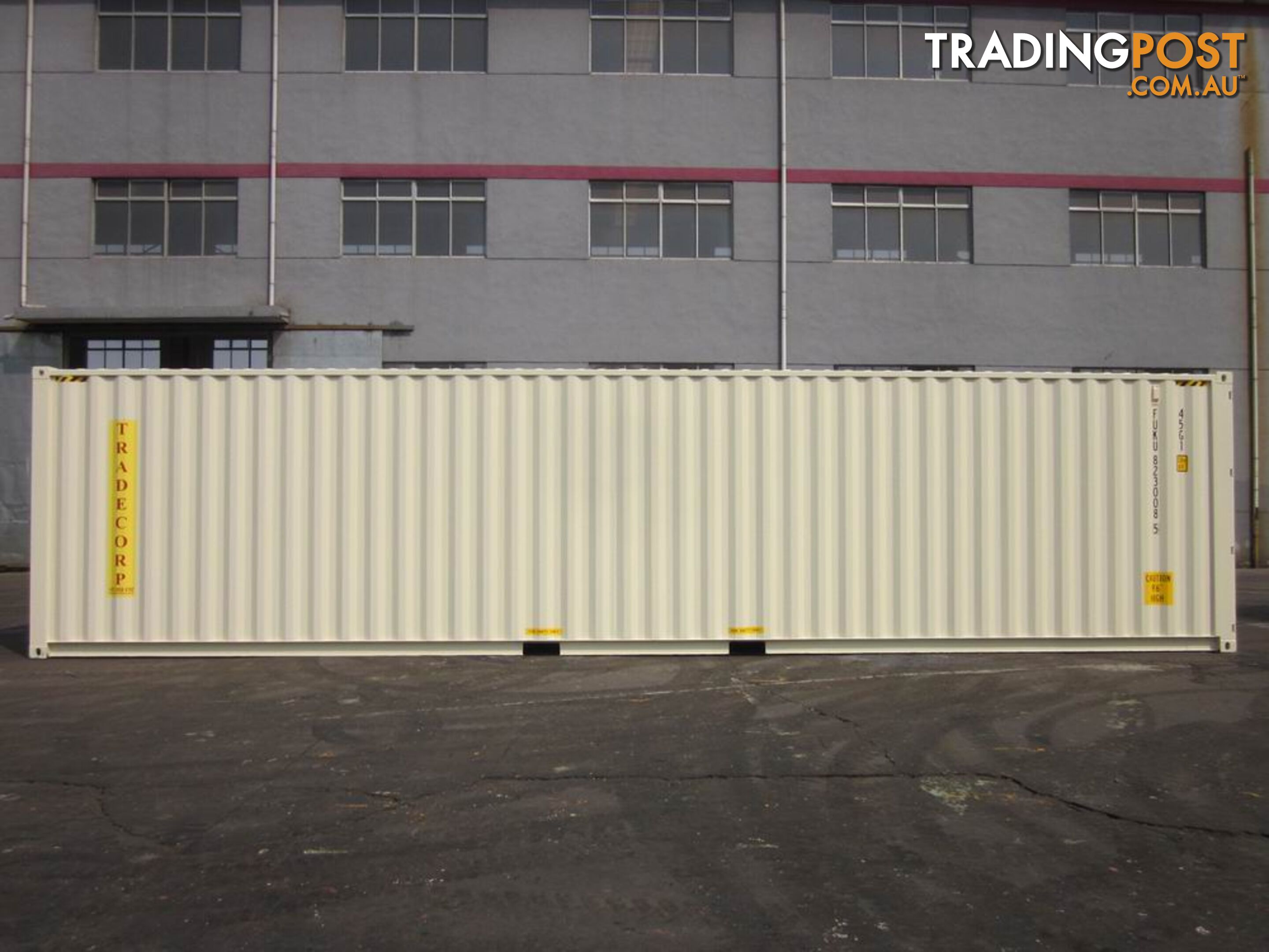 New 40ft High Cube Shipping Containers Seaham - From $7950 + GST