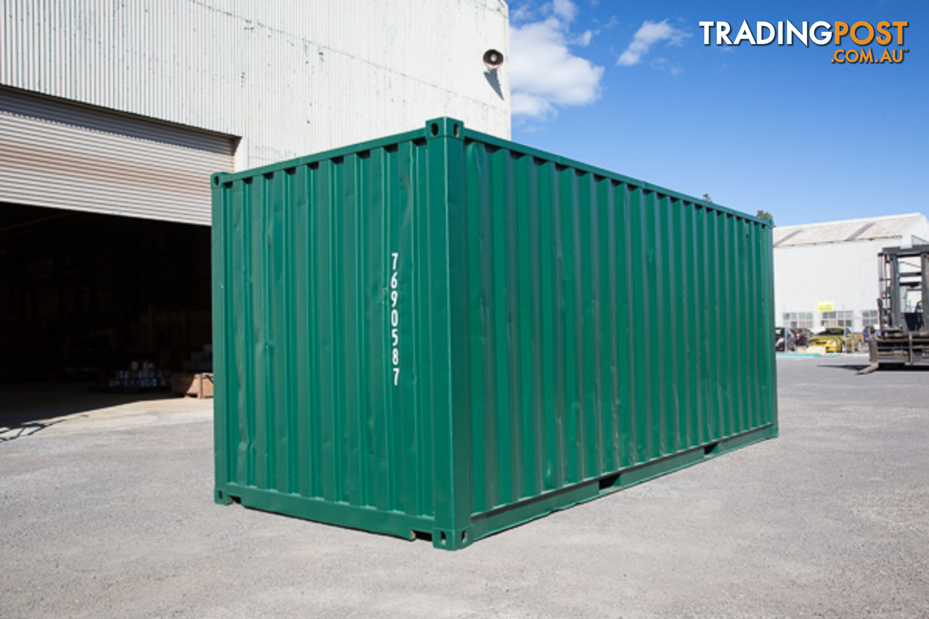 Refurbished Painted 20ft Shipping Containers Allynbrook - From $3950 + GST