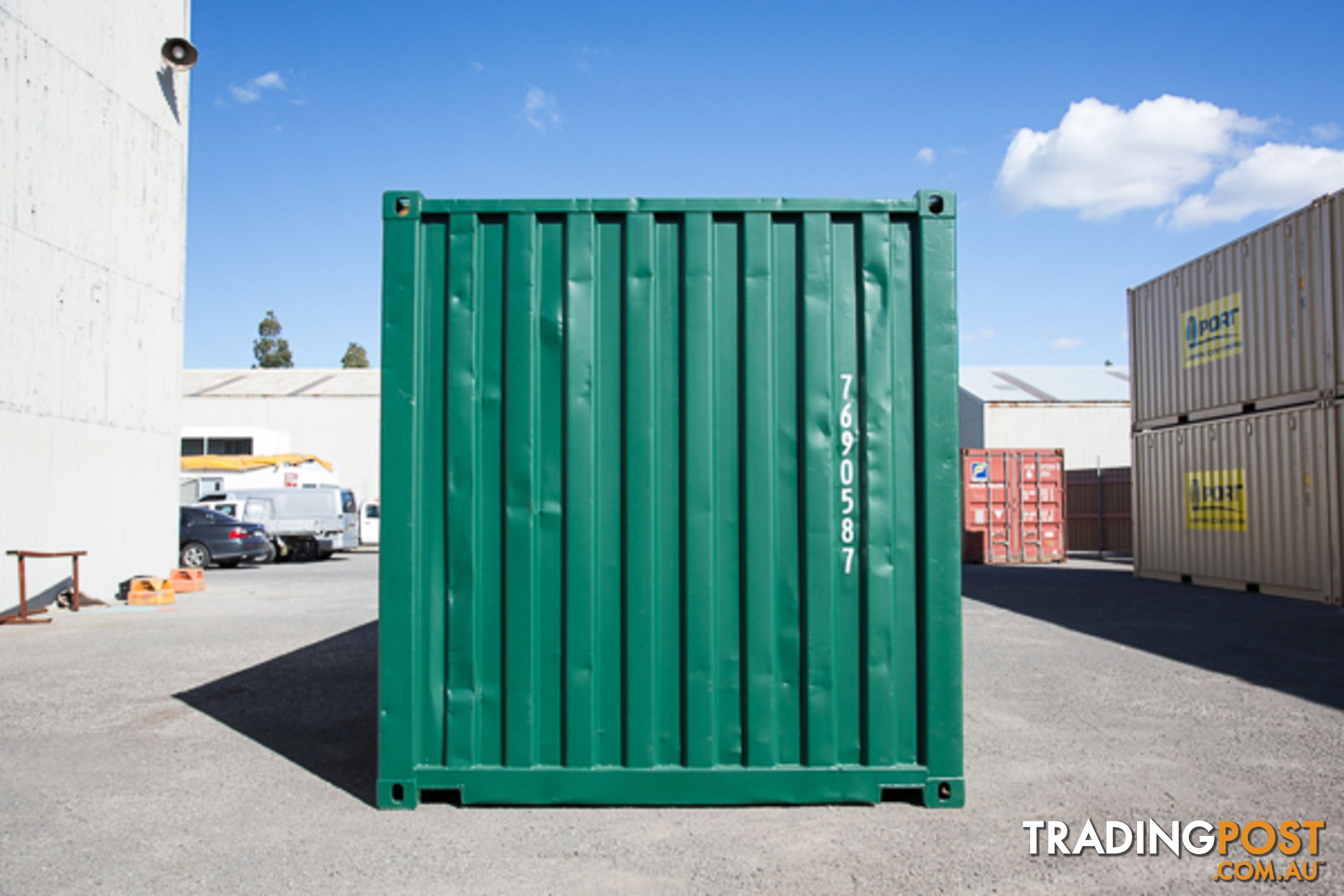 Refurbished Painted 20ft Shipping Containers Allynbrook - From $3950 + GST