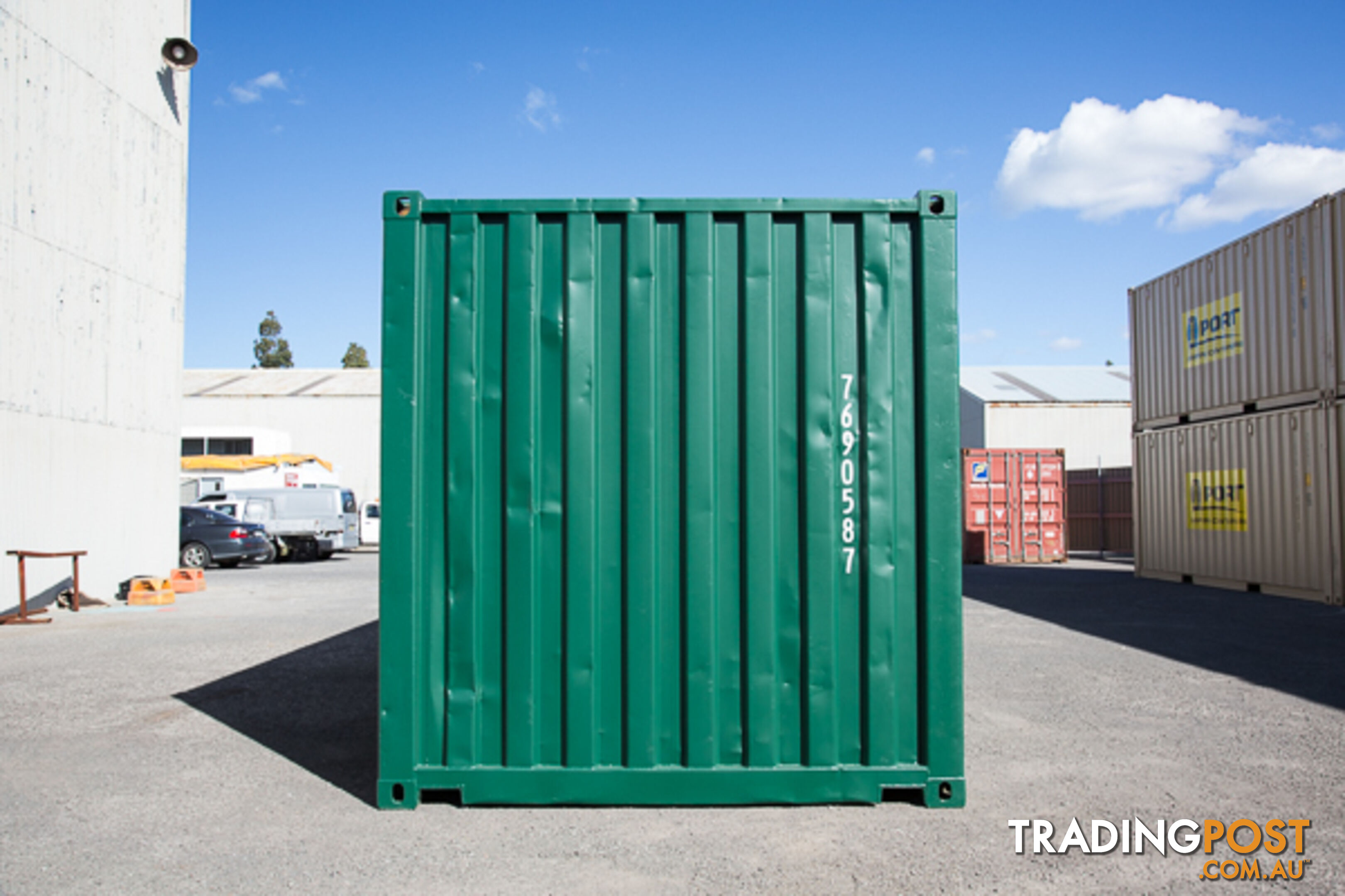 Refurbished Painted 20ft Shipping Containers Rockhampton - From $3900 + GST