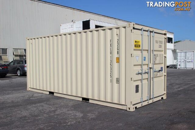 New 20ft Shipping Containers Bendigo - From $6700 + GST