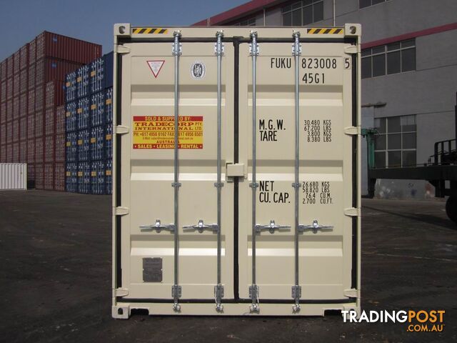 New 40ft High Cube Shipping Containers Gin Gin - From $7900 + GST - photo 3 of 9
