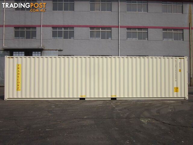 New 40ft High Cube Shipping Containers Port Augusta - From $7200 + GST