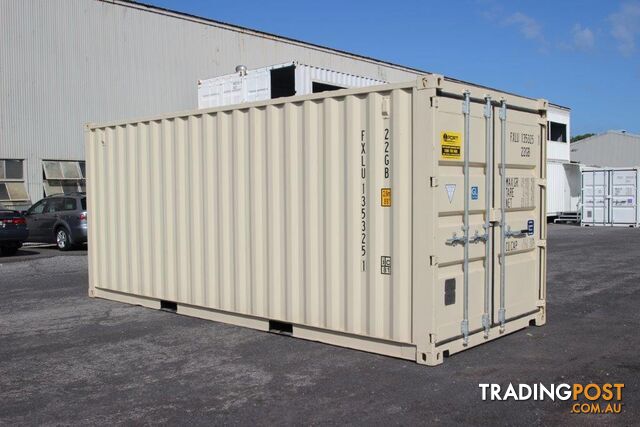New 20ft Shipping Containers Paterson - From $6850 + GST