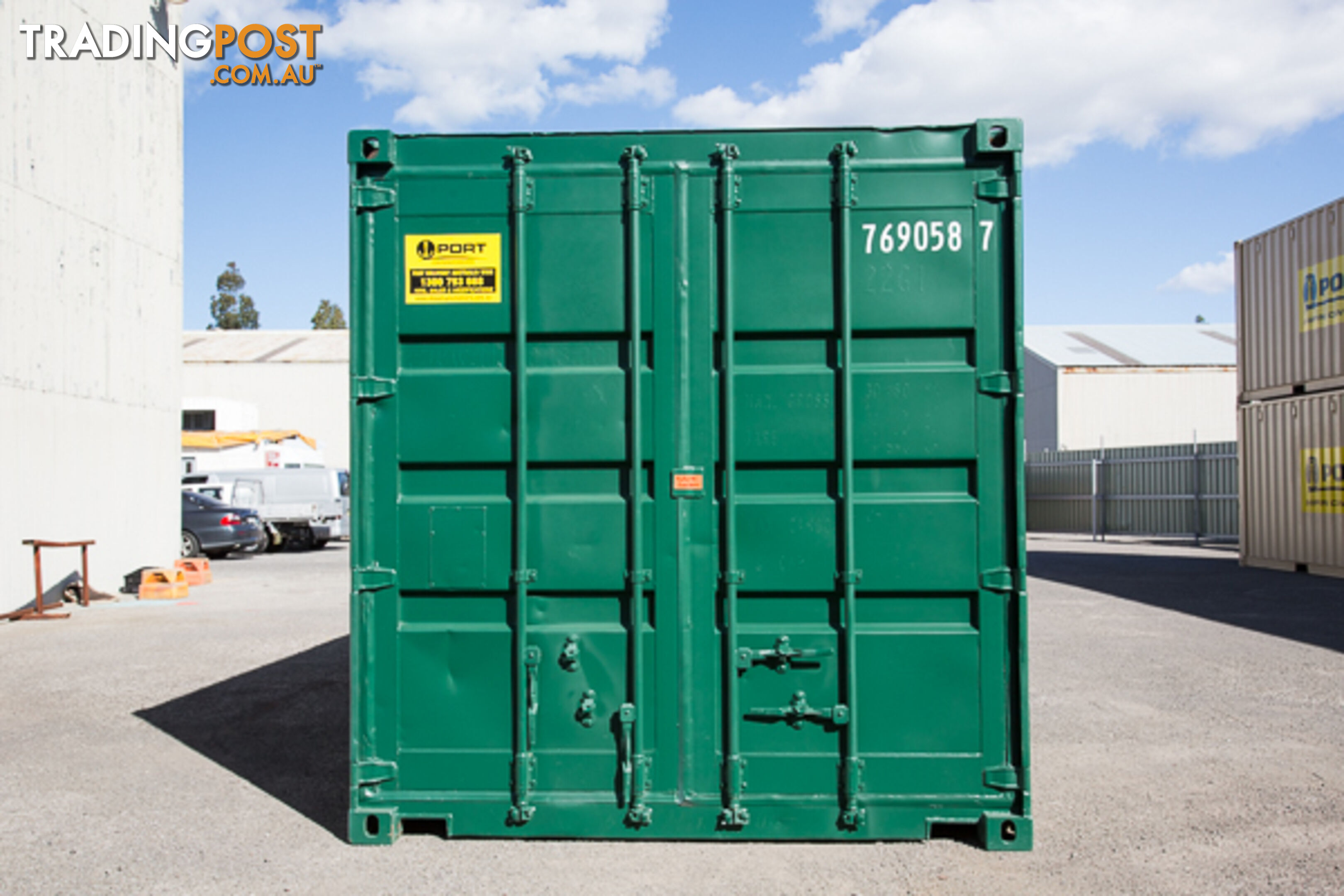 Refurbished Painted 20ft Shipping Containers Boco - From $3950 + GST