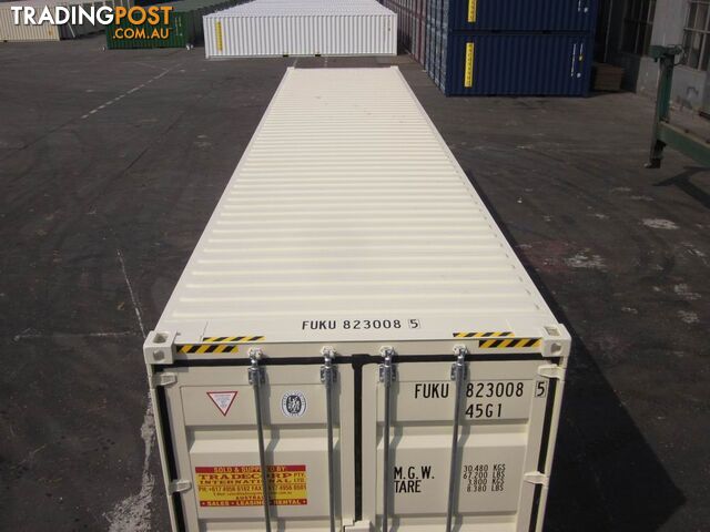 New 40ft High Cube Shipping Containers Pakenham - From $7100 + GST