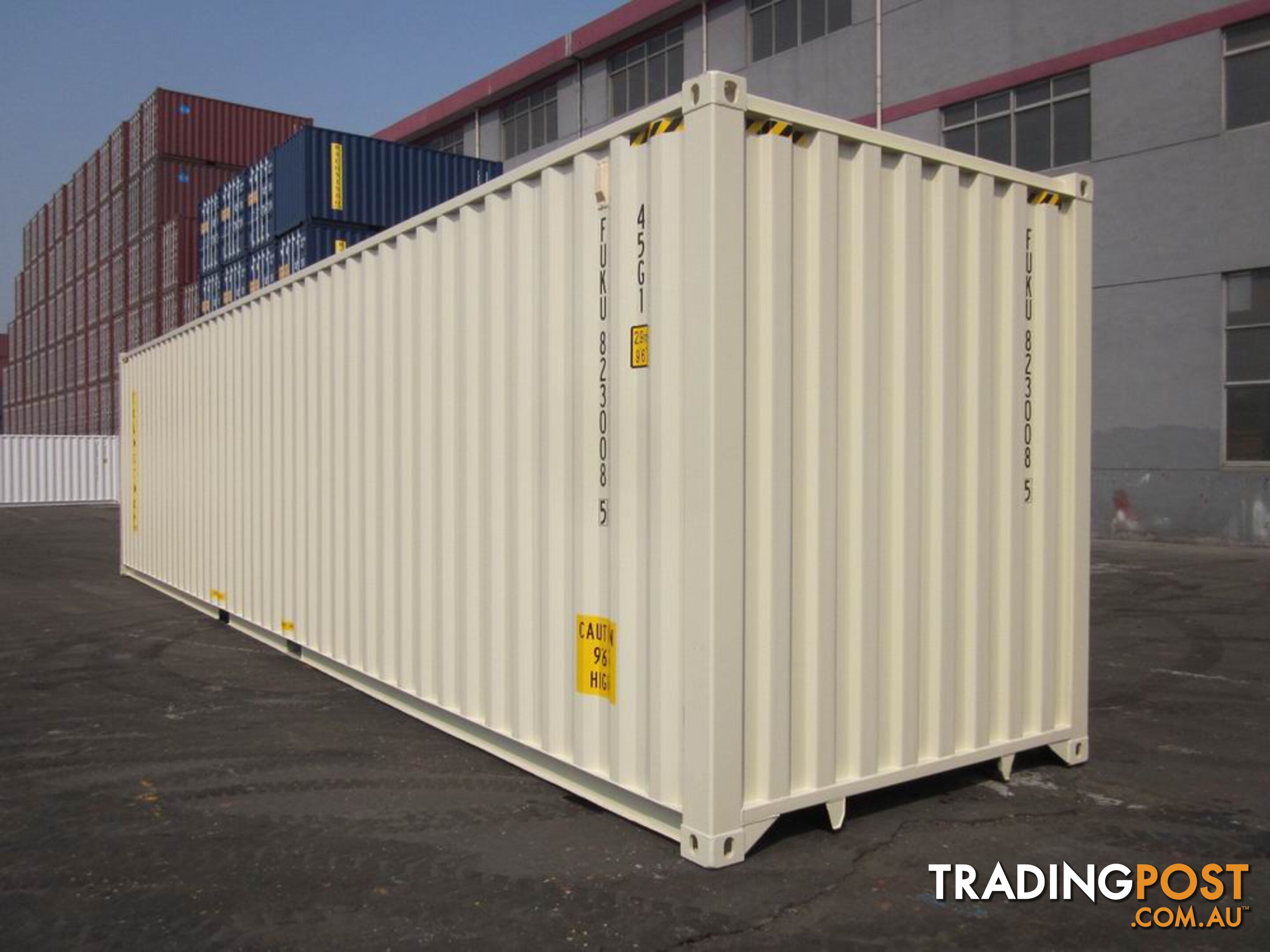 New 40ft High Cube Shipping Containers Beaudesert - From $7900 + GST