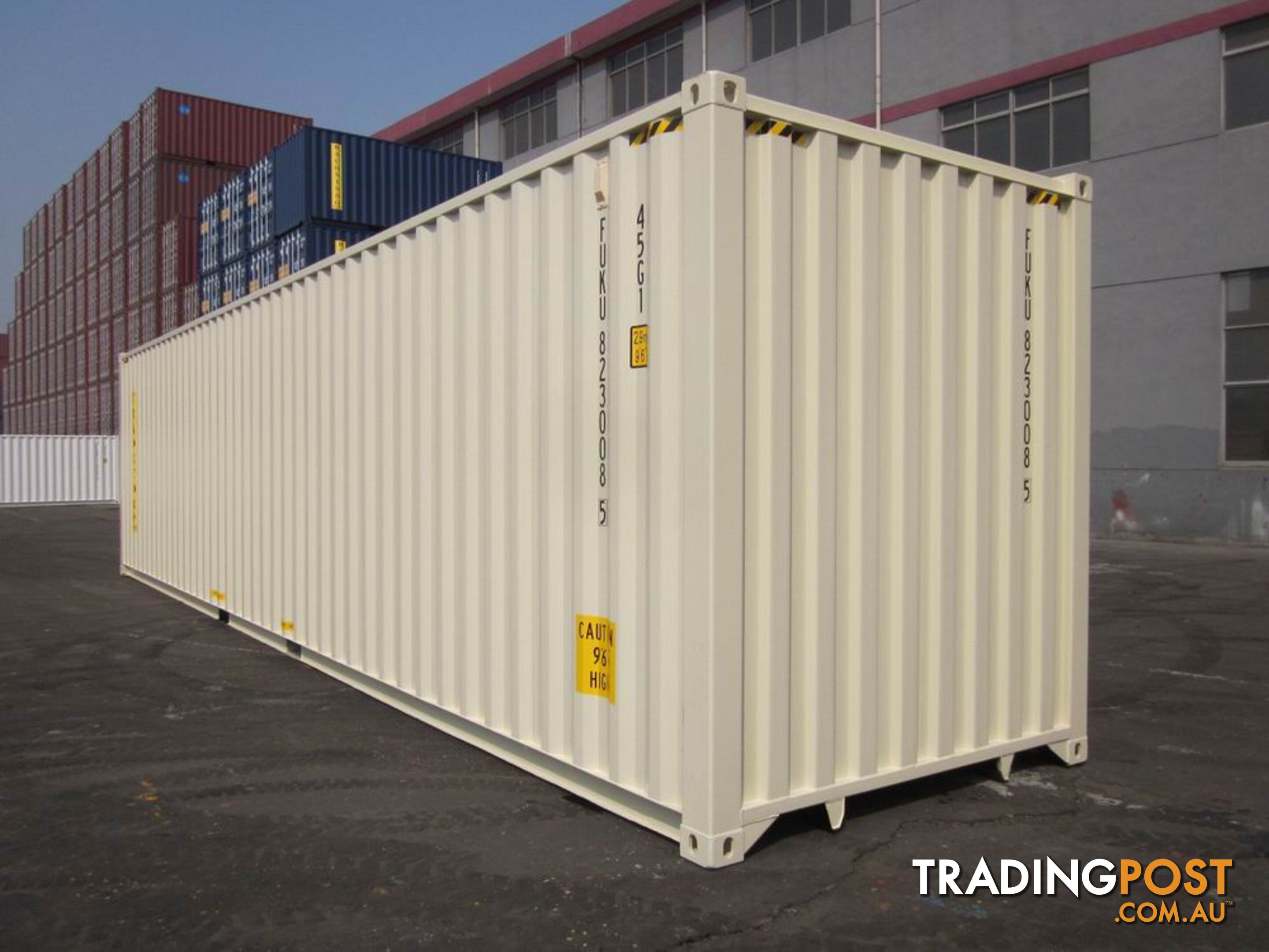 New 40ft High Cube Shipping Containers Nelson Bay - From $7950 + GST