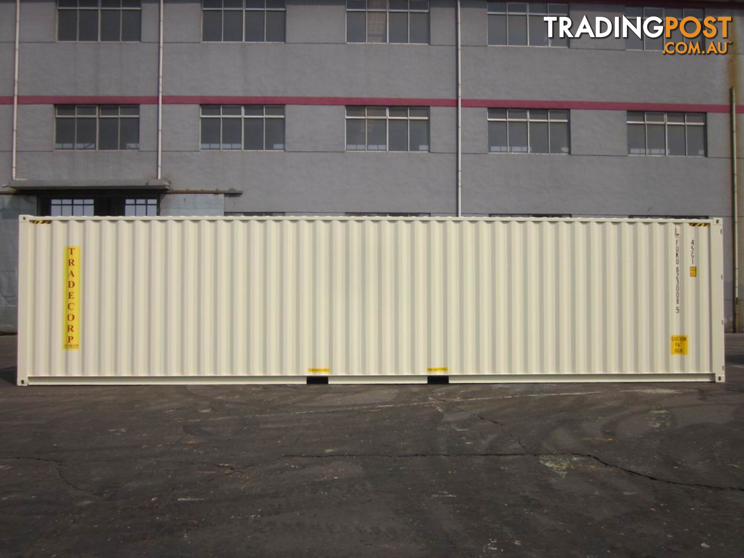 New 40ft High Cube Shipping Containers Nelson Bay - From $7950 + GST